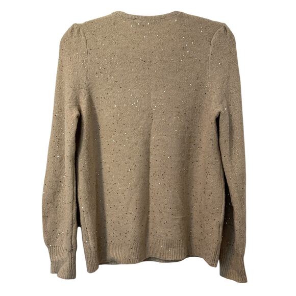 ANN TAYLOR LOFT Sequin V-Neck Sweater - Picture 5 of 12